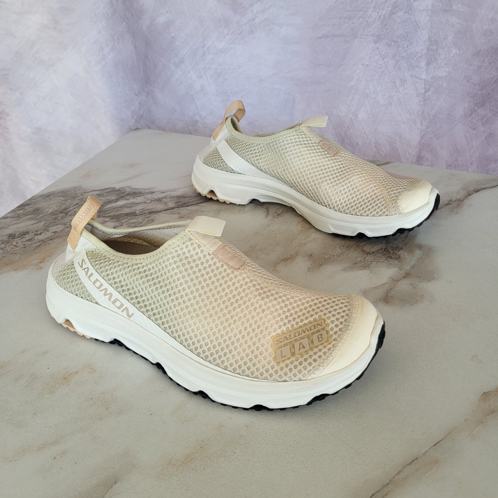 Salomon RX Moc 3.0 Vanilla Ice Slip On Sneakers Size 10 Women's